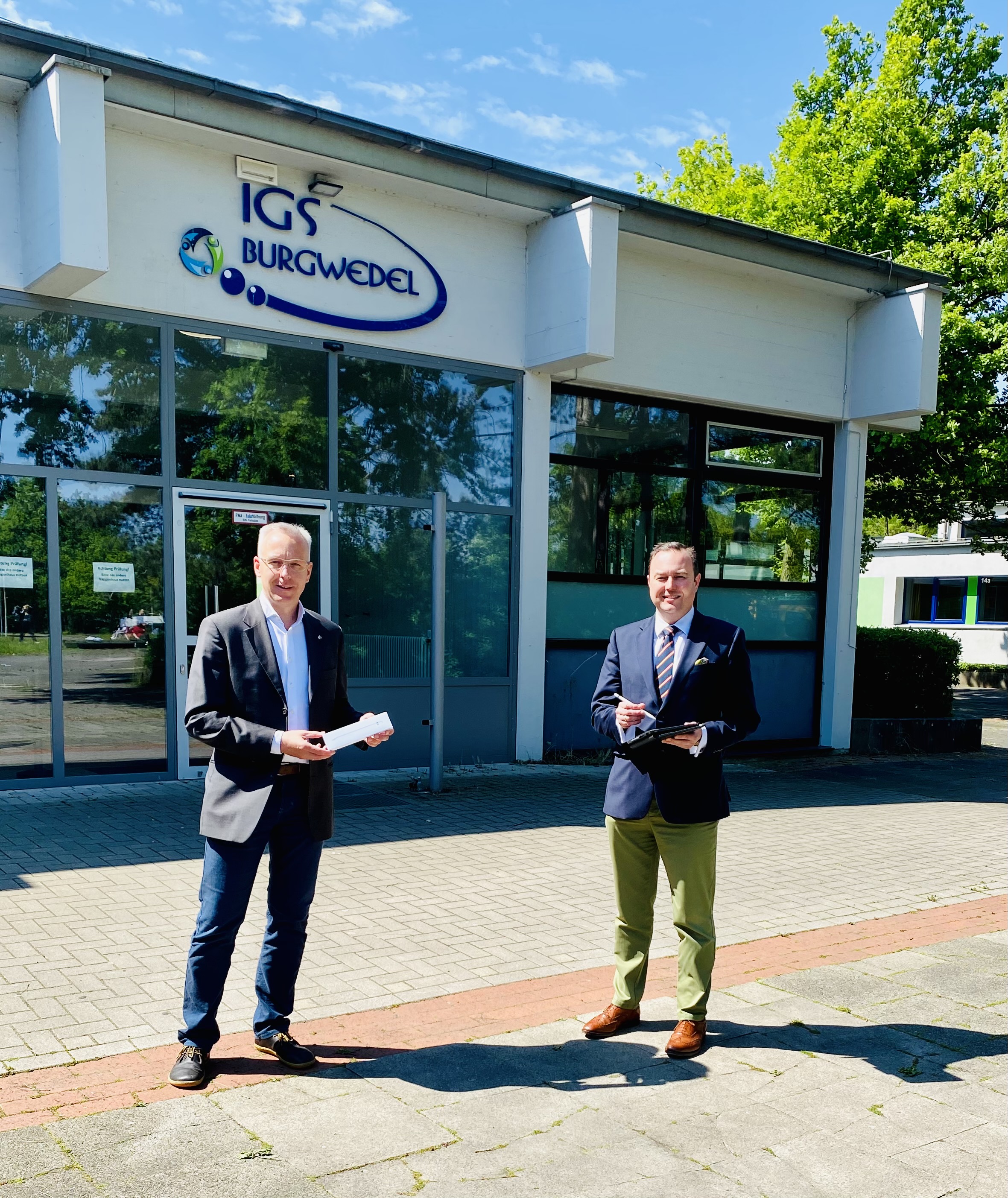 Weitere IT-Ausstattung für Burgwedeler Schulen