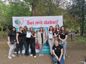 Die IGS Burgwedel nimmt am 9. Schulsanitätsdienst-Wettbewerb des Jugendrotkreuzes teil