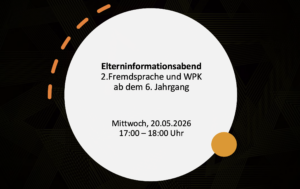 Informationen 2. Fremdsprache & WPK ab Jahrgang 6
