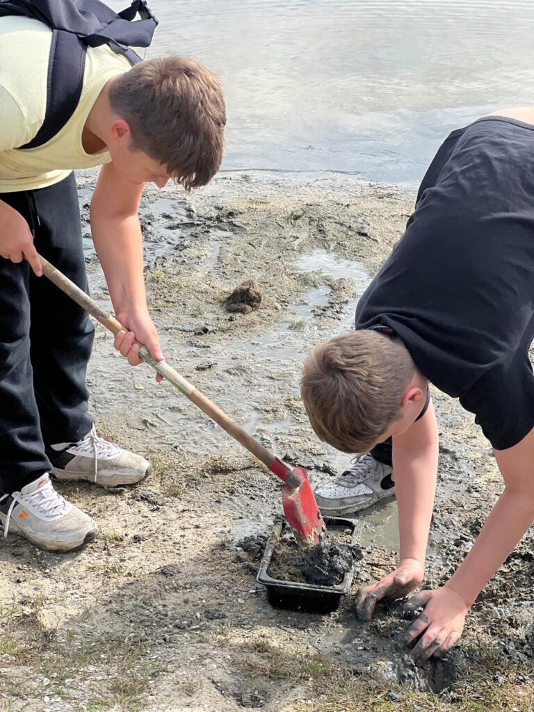 Deich bauen am Nordsee Tag
