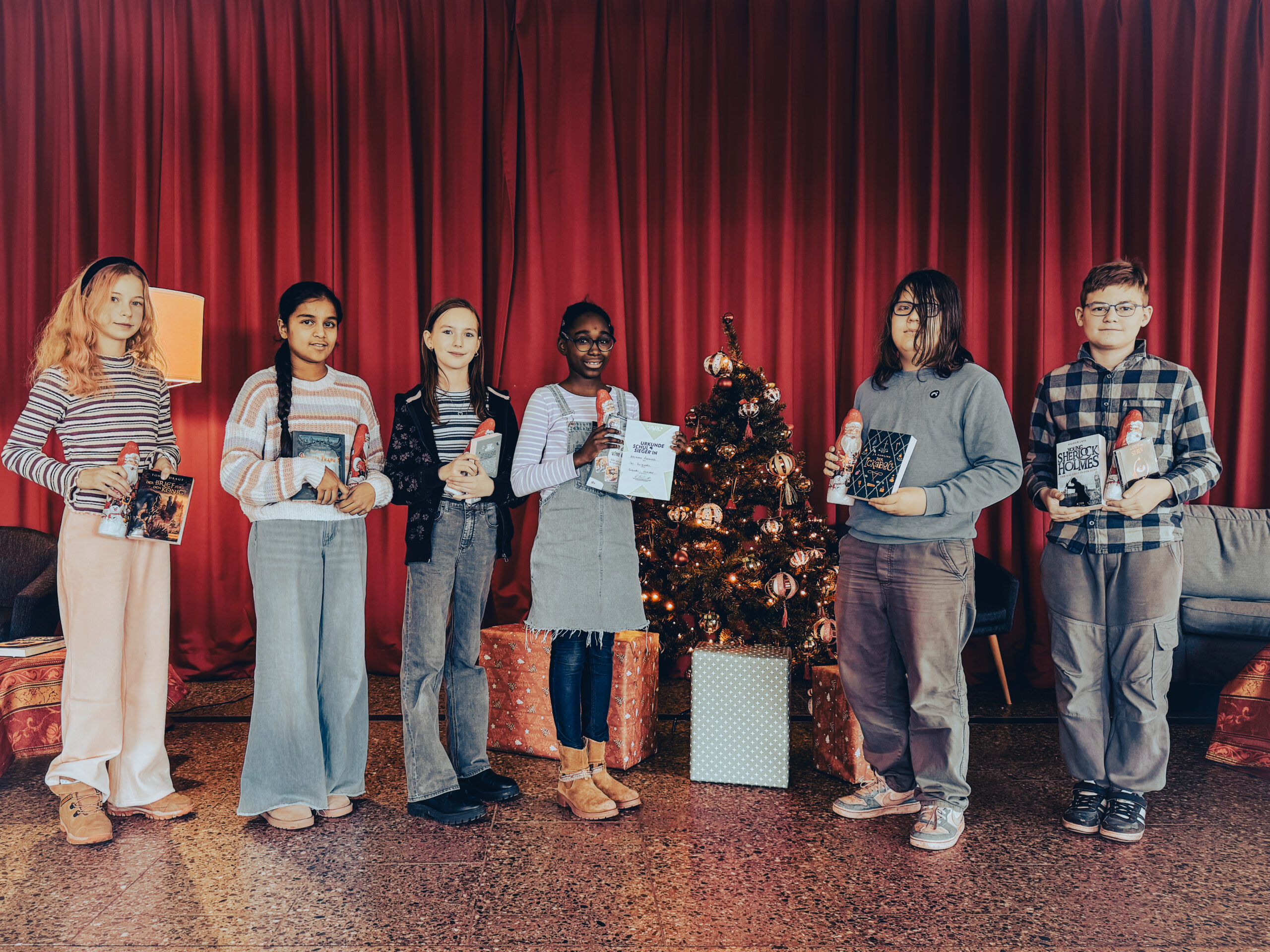 Abrianna gewinnt den Vorlesewettbewerb 2025