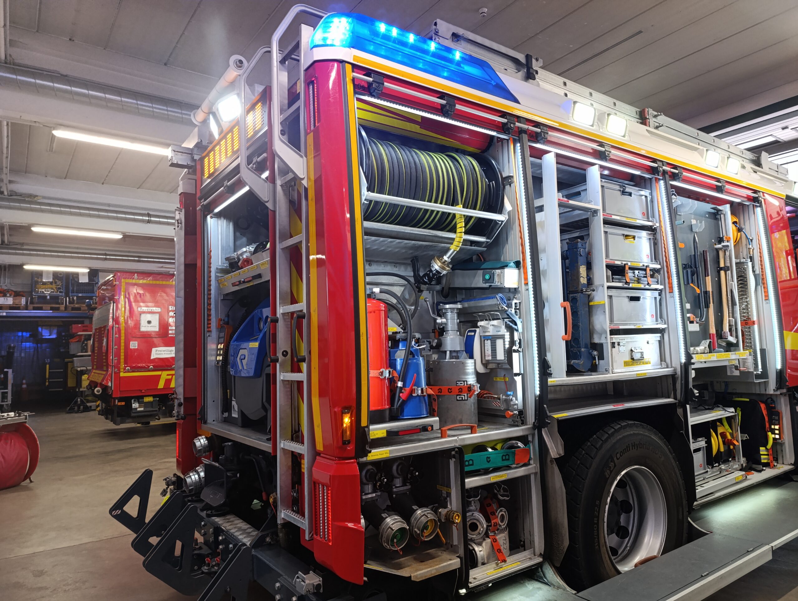 Exkursion des 7. Jahrgangs zur freiwilligen Feuerwehr Großburgwedel
