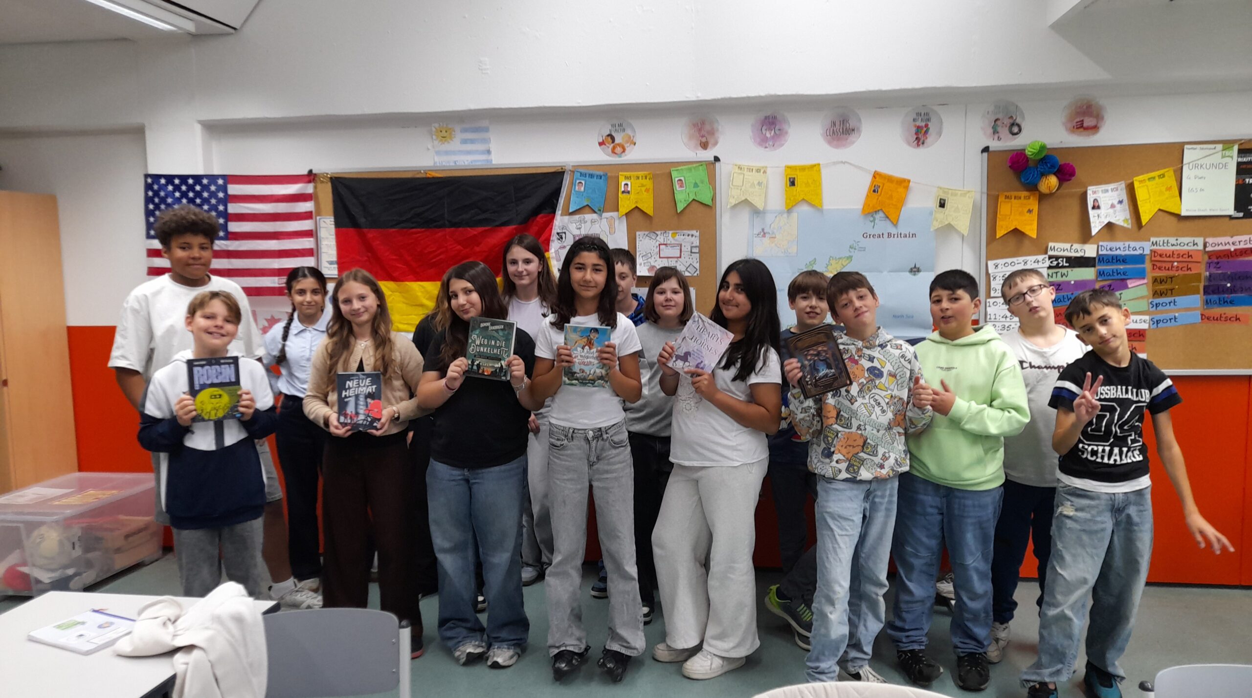 Die Klasse 5a gewinnt am Welttag des Buches!